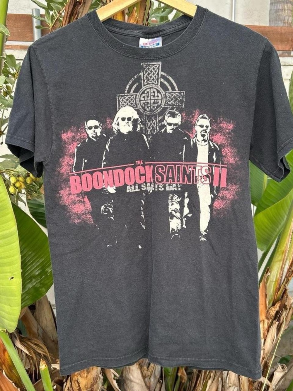 Vintage 2009 Boondock Saints II Movie T Shirt Hanes S Black Promo